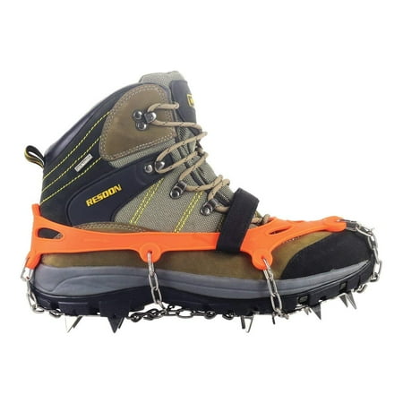 Replacement Spikes Cleats Funsparks Ice Cleats Snow Spikes Crampons Unisex Anti Slip Shoes Grippers with 8 Teeth Stainless Steel ()