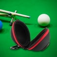 thumbnail image 1 of Peahefy Billiard Ball Carry Case,Billiard Ball Bag Carrying Case Holder Portable Billiards Protector Accessory, Billiard Case, 1 of 8