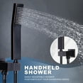 thumbnail image 4 of Wowow Single Handle 2-Spray Shower Faucet 1.8 GPM with 10 in. Square Shower Head and Adjustable Heads in Oil Rubbed Bronze, 4 of 5