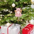 thumbnail image 1 of Christmas Decoration Pendant Christmas Tree Decoration Cute Fabric Deer Horn Girl Doll Pendant Pendant, 1 of 5