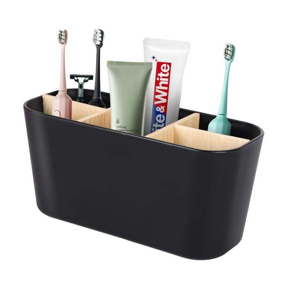 Toothbrush Holders,Electric Tooth Brush Holder,for Bathroom Countertop Detachable Toothbrush Storage