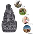 thumbnail image 6 of Sling Bag, Wild Horses Crossbody Sling Backpack Travel Hiking Chest Bag Daypack For Purses Shoulder Body Bag Women Men'S, 6 of 7