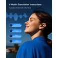 thumbnail image 3 of Auriculares de traducción Boytond AI en tiempo real, 144 idiomas, 60 h, 3 of 8