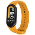 AROKOKO Smart Fitness Silicone Strap Solid Color With Connector Sporty