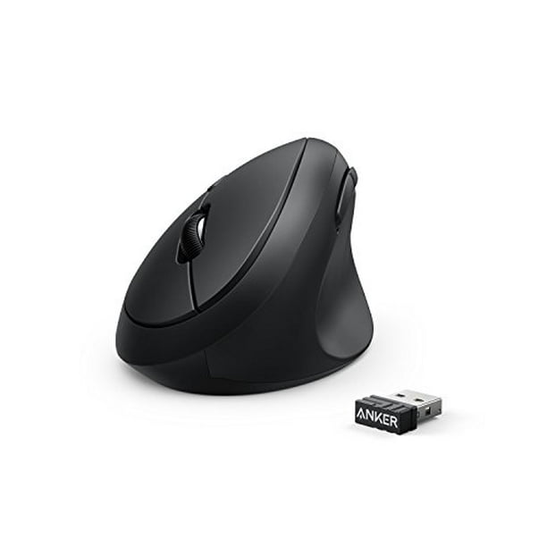 Anker Wireless Vertical Ergonomic Mouse with 800/1200/1600 DPI, 5