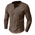 thumbnail image 4 of VJATTWR Men's Long Sleeve Shirt,Lightweight T-Shirt Tee Solid Color Casual Pullover Tops Xxxl, 4 of 4