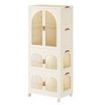 thumbnail image 4 of Armoire en Plastique Portable Armoire en Plastique Placard en Plastique Armoire en Plastique Armoire de Rangement en Plastique Armoires Pliantes Installation Gratuite Armoire Courte, 4 of 7