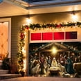 thumbnail image 3 of Christmas Garage Door Cover Decoration With Fluorescent Design For Holiday Party Use 1 Pack, 3 of 6