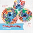 thumbnail image 2 of Unique Lilo and Stitch Birthday Party Decorations for 16: Banner, Tablecloth, Stitch Plates and Napkins, Sticker, 2 of 5