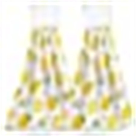 Lemon Spring Kitchen Hand Towels 2 Pack Summer Floral Hand Towels for Bathroom with Loop Tie Towels Fingertips Towel Seasonal 12"x17"