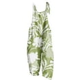 thumbnail image 2 of Yuwull Beach Flowy Jumpsuits for Women Summer Boho Bib Overalls Casual Loose Floral Print Wide Leg Cropped Jumpsuit Sweet Beach Romper, 2 of 5