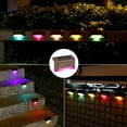 thumbnail image 7 of 4/8/12 Pack Solar Deck Lights Garden Landscape Step LED Solar Lamp Balcony Fence Lights Outdoor Waterproof Path Stair Wall Lighting, 7 of 7