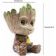 thumbnail image 2 of Maceta Baby Groot, T-Audacity Tree Man Maceta suculenta Maceta linda para plantas verdes con orificio de drenaje Portalápices, adorno de escritorio Maceta para regalo de cumpleaños de Navidad, 2 of 5