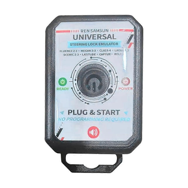 Universal Steering Lock Emulator Simulator ESL ELV for Renault FLUENCE2-3,MEGAN2-3·CLIO3-4 LACUNA 3