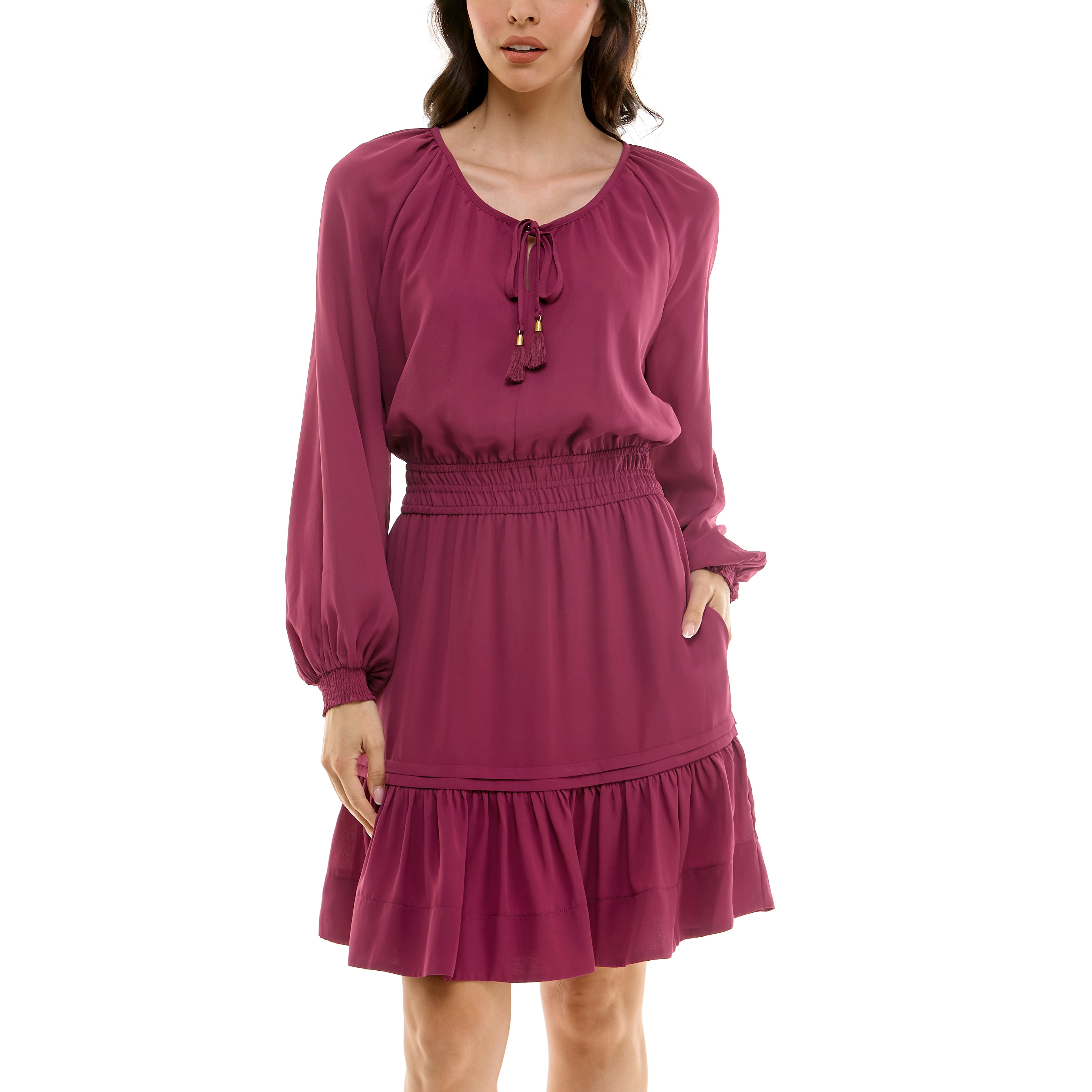 Nanette Lepore Women's Long Sleeve Mini Dress, Sizes XS-XXXL