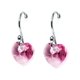thumbnail image 4 of Aretes Zvezda Heart color Rose plata .925 Zvezda ZAR-HEAR10-ROS, 4 of 4