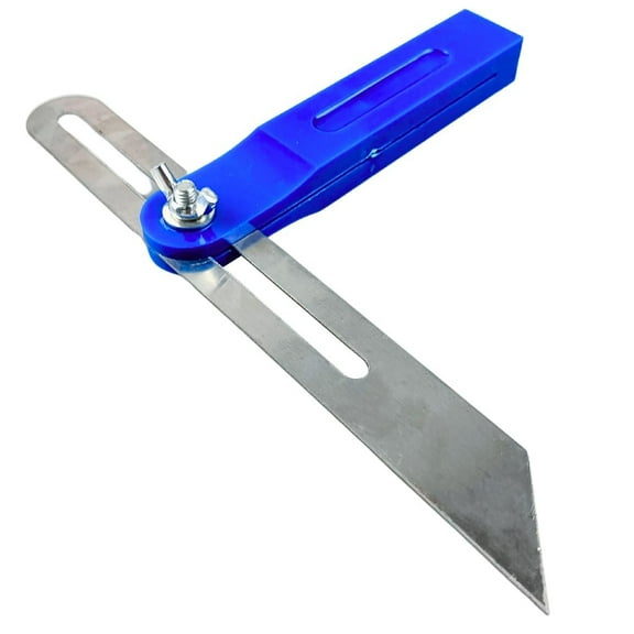 WEDGE 8" 21.6 cm T-Bevel  Essential for Woodwork, Masonry & Construction  Designed For Detailing, Angle Setting & Layouts Made Accurate