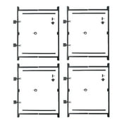 Adjust-A-Gate Steel Frame Gate Kit, 36"-60" Wide Opening Up To 7' High (4 Pack)
