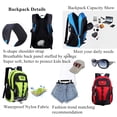 thumbnail image 3 of Mochila deportiva con bloqueo de color VIDOSCLA para niños, 3 of 6