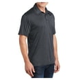 thumbnail image 2 of Mafoose Men's Heather Contender Polo Graphite Heather Medium, 2 of 8