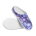thumbnail image 3 of Kdxio flower crystal Skull Women's Men's Slippers Plush Slip-On House Slipper for Winter Indoor Soft Cushion Non-slip Fluffy Slides Slippers-46/47, 3 of 7