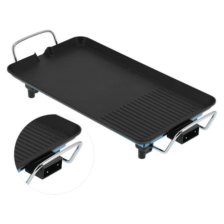 

BBQ Grill Pan Grill Tray 1400W Non-Stick With Oil Leakage Port For Home US Plug 110V