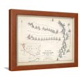 thumbnail image 1 of Map of the Battle of Trafalgar, Published by William Blackwood and Sons, Edinburgh and London, 1848, Transportation Framed Art Print Wall Art by Alexander Keith Johnston Sold by Art.Com, 1 of 5
