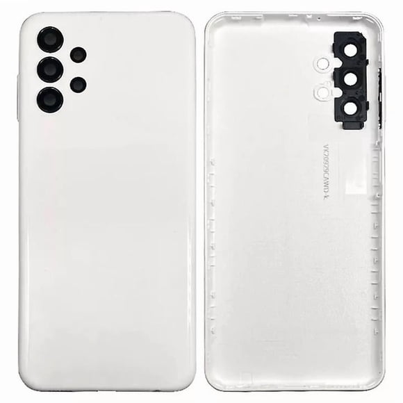 For Samsung Galaxy A13 4G A135 Battery Housing with Camera Lens Cover - White