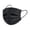 Black, variant on 50-Pack 3-Layer Disposable Face Masks, 17.5×9.5cm/6.89×3.74in Breathable Non-Woven Protective Masks, Dustproof & Bacteria-Blocking for Daily Use,C