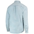 thumbnail image 3 of Men's The Wild Collective Blue LAFC Denim Button-Down Long Sleeve Shirt, 3 of 3
