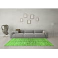 thumbnail image 3 of Ahgly Company Indoor Round Abstract Green Modern Area Rugs, 7' Round, 3 of 4