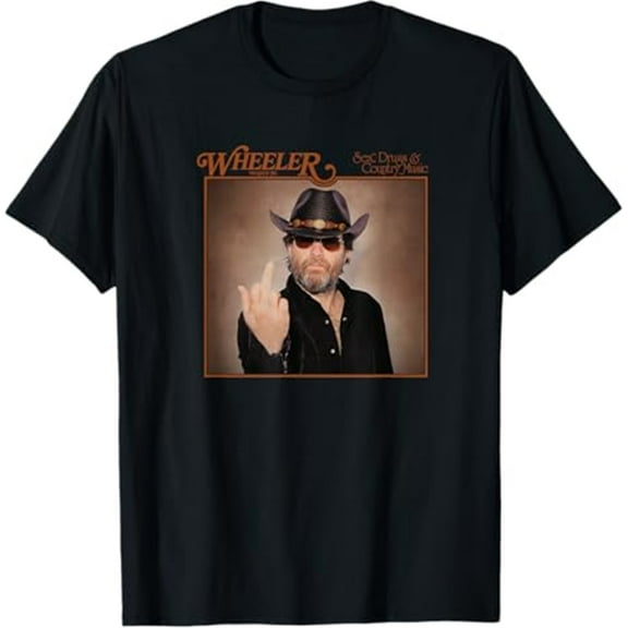 Wheeler Walker Jr T-shirt Men's And Women's Casual Short Sleeved Trendy Hip-hop Classic Top