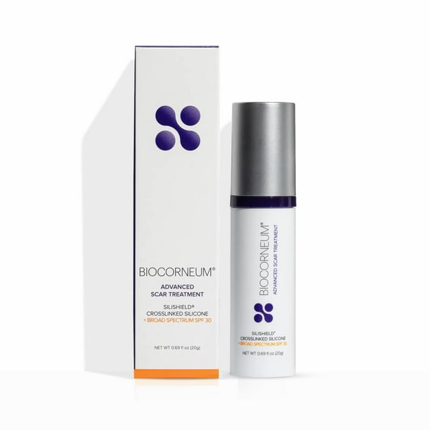 Gel de tratamiento de cicatrices BIOCORNEUM con Silishield® y SPF 30 20g