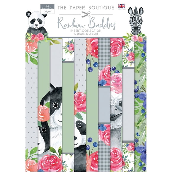 The Paper Boutique Rainbow Buddies Insert Collection