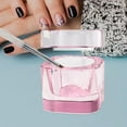 thumbnail image 6 of Gazechimp Nail Art Dappen Dish with Lid Acrylic Nail Art Accessory Glass Cup for Salon Pink, 6 of 8
