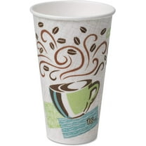 Dixie 5356Cd Hot Cups, Paper, 16Oz, Coffee Dreams Design, 50/Pack (Dxe5356cd)