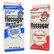 Concession Essentials - CE 2 Pack Sugar Cherry and Blueberry 2 Pack Cotton Candy Sugar Cherry and Blueberry