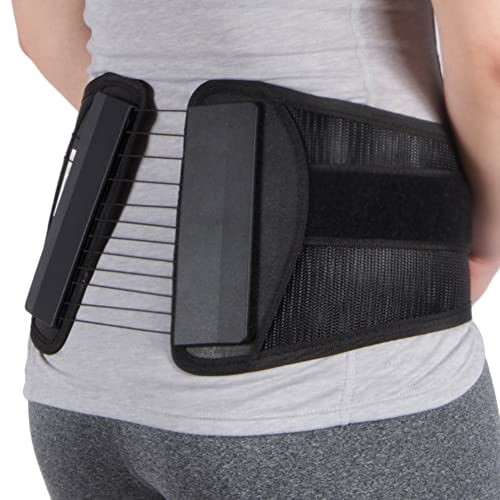 Ottobock The S.P.I.N.E. Adjustable Lower Back Brace with Pulley System -  Lumbar Back Support Belt for Men and Women - Compression to Relieve Lower  Bac 