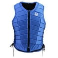 thumbnail image 1 of Chaleco de Equitación Acolchado , Chaleco de Seguridad de Cuerpo Ecuestre - Frente con Cremallera Y Transpirable , Azul real 成人 女士 S, 1 of 8