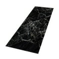 thumbnail image 1 of slip Hall Runner Rug Short Plush Area Runner Mat Carpet with Marble Pattern, 2 Sizs Available , B_60x180cm, 1 of 5