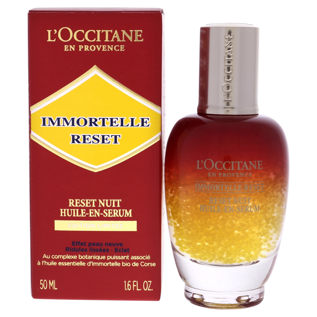 美容液 L'Occitane Immortelle Reset 50ml Amazon.com: L'Occitane Immortelle Overnight Reset Oil-in