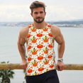 thumbnail image 6 of Salouo Happy Thanksgiving Day1 for Men's Tank Tops,Sleeveless Muscle Shirts for Men Quick Dry Workout Tank Top Gym Muscle Tee Fitness Bodybuilding Sleeveless T Shirt-3X-Large, 6 of 7