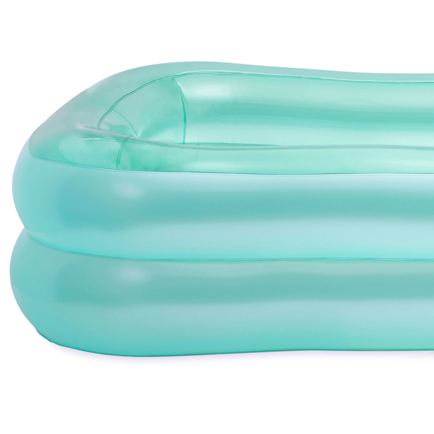 Funsicle 8.5ft Blissful Pool, Inflatable Family Swimming Pool, Lagoon Blue, Rectangular, Age 6 & up