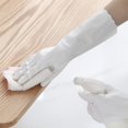 thumbnail image 4 of Guantes de limpieza de caucho de bambú sin látex, 3 pares (M), 4 of 6