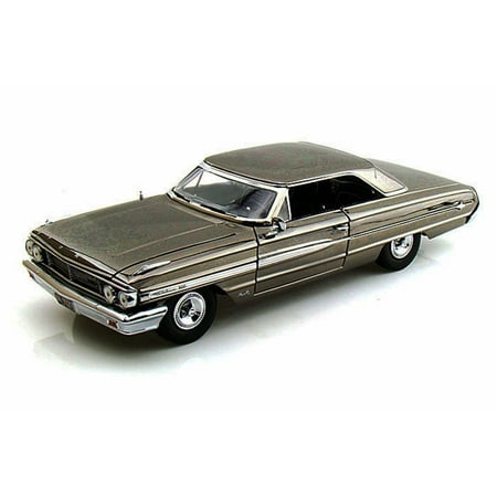 1964 Ford Owners Manual - 1964 Ford Galaxie 500, Black Chrome - Greenlight Men In Black 3, 12860 - 1/18 Scale Diecast Model Toy Car
