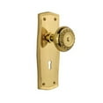 thumbnail image 5 of Nostalgic Warehouse Pramea_Prv_234_Kh Meadows Solid Brass Privacy Door Knob Set - Bronze, 5 of 6