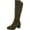 Gray, variant on Sun + Stone Womens Viviaan Faux Leather Zipper Knee-High Boots