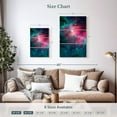 thumbnail image 3 of Elephant Stock The Eagle Nebula Wall Art - Vertical Multi Panel Canvas - Living Room Wall Decor - Astronomy & Space Multi Panel - Pink And Turquoise Decor By Bridgeman Images - 14" x 23", 3 of 4