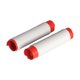 thumbnail image 5 of 2 fundas termorretráctiles para manillar de motocicleta, universales y antivibración. Blanco, 5 of 9