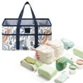 thumbnail image 4 of TIELUTT Wrapping Table Organizer Baby Caddy Wrapping Bag Storage Bags for Comforters and Blankets Storage with Zipper Storage Bag Sheets Closet Clothes Organizer Laundry Room Storage Containers, 4 of 4